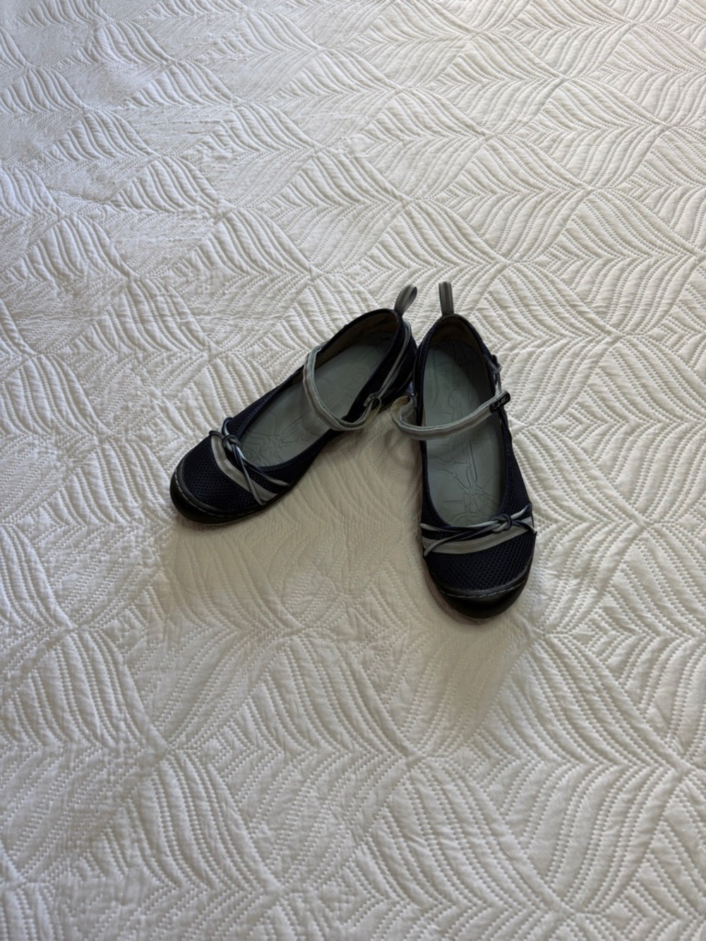 Jambi J sport Misty Encore Women Blue Mary Jane Flats. Size 8